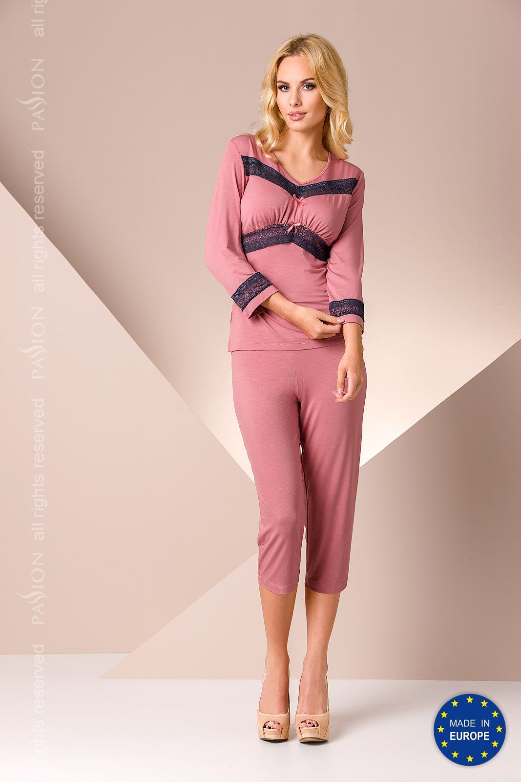 пижама py042 pyjamas pink